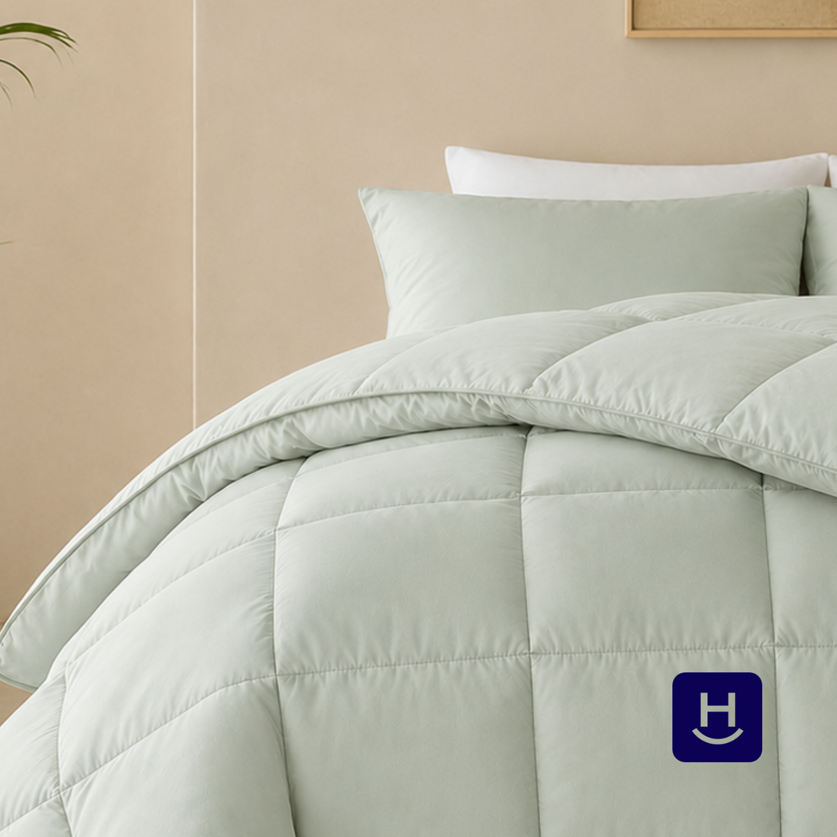 Pillowcase Sage Green - Set of 2