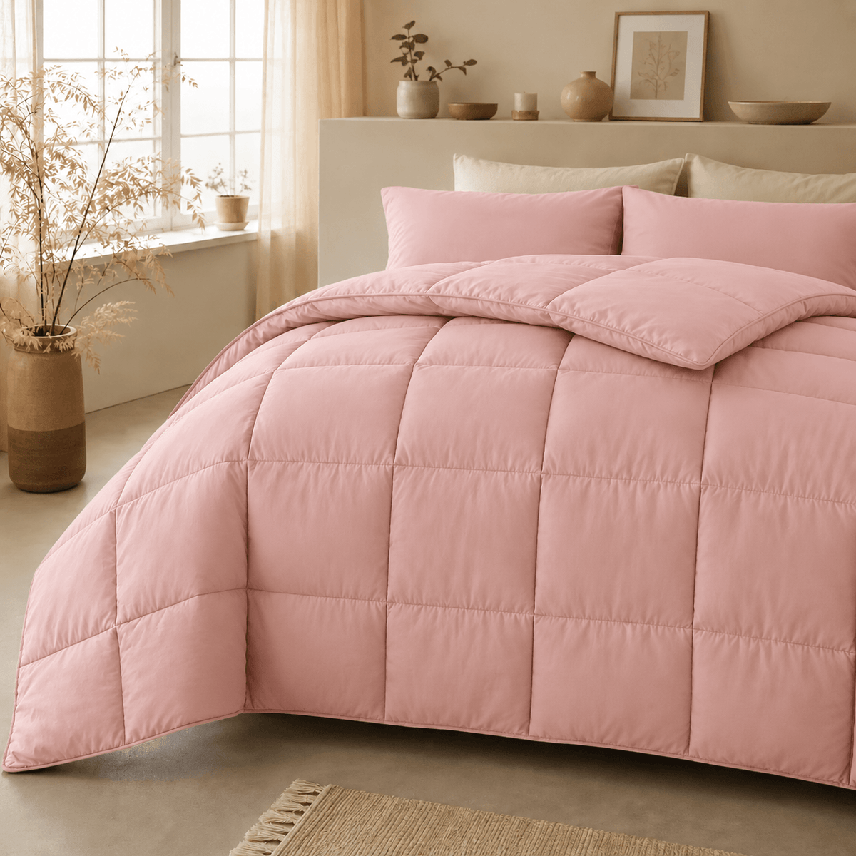 Pillowcase Light Rose - Set of 2