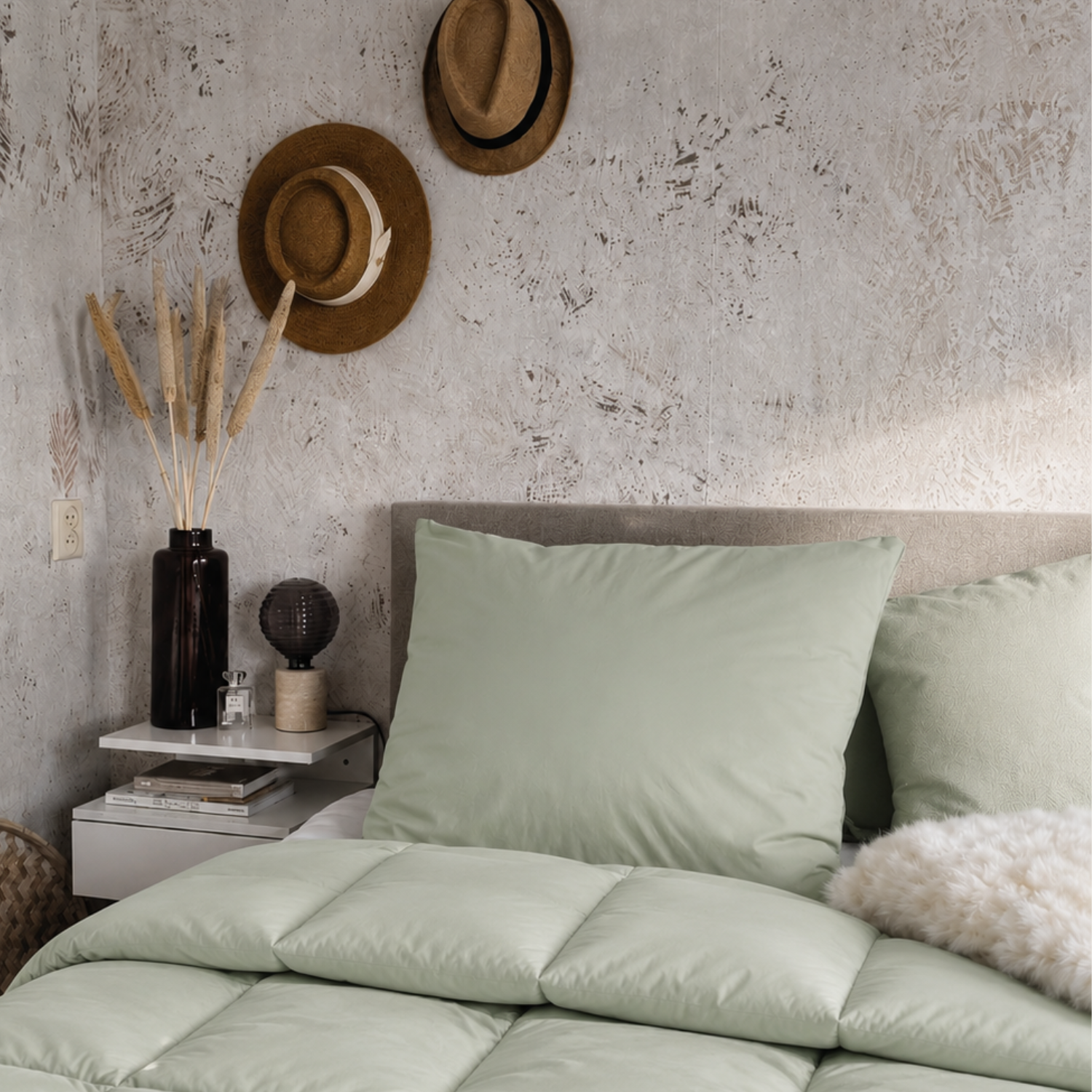 Pillowcase Sage Green - Set of 2