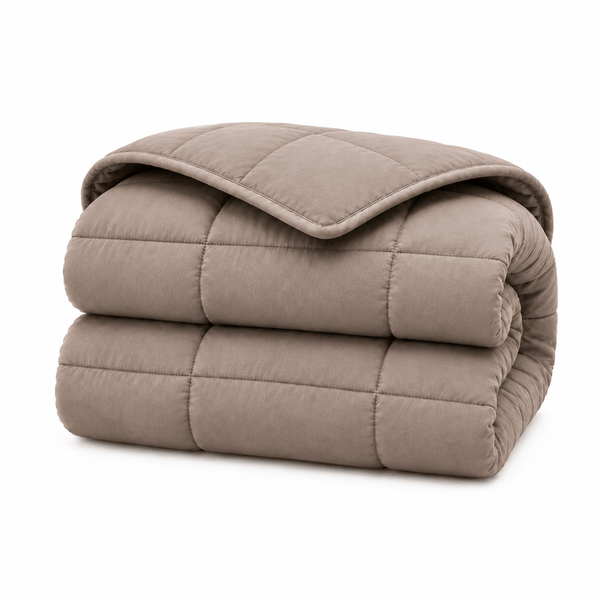 The Everyday Comforter Taupe