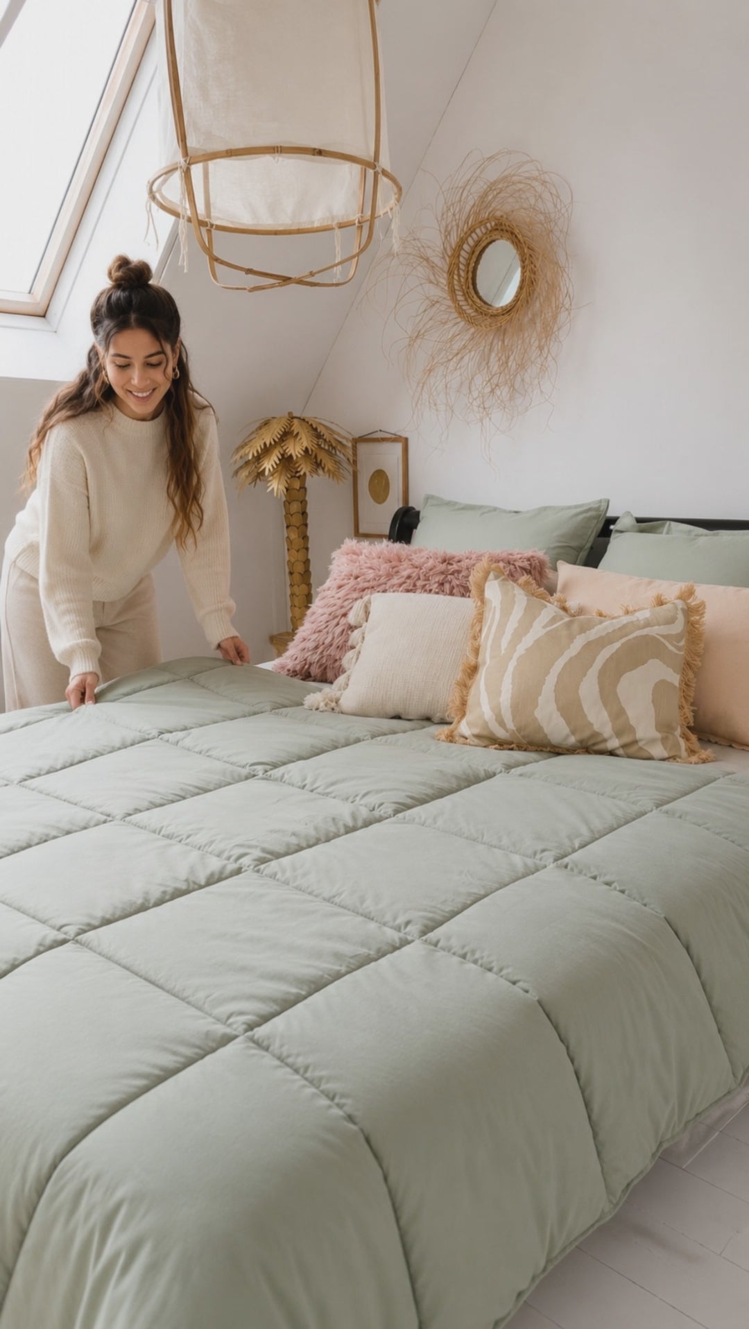 The Everyday Comforter Sage Green